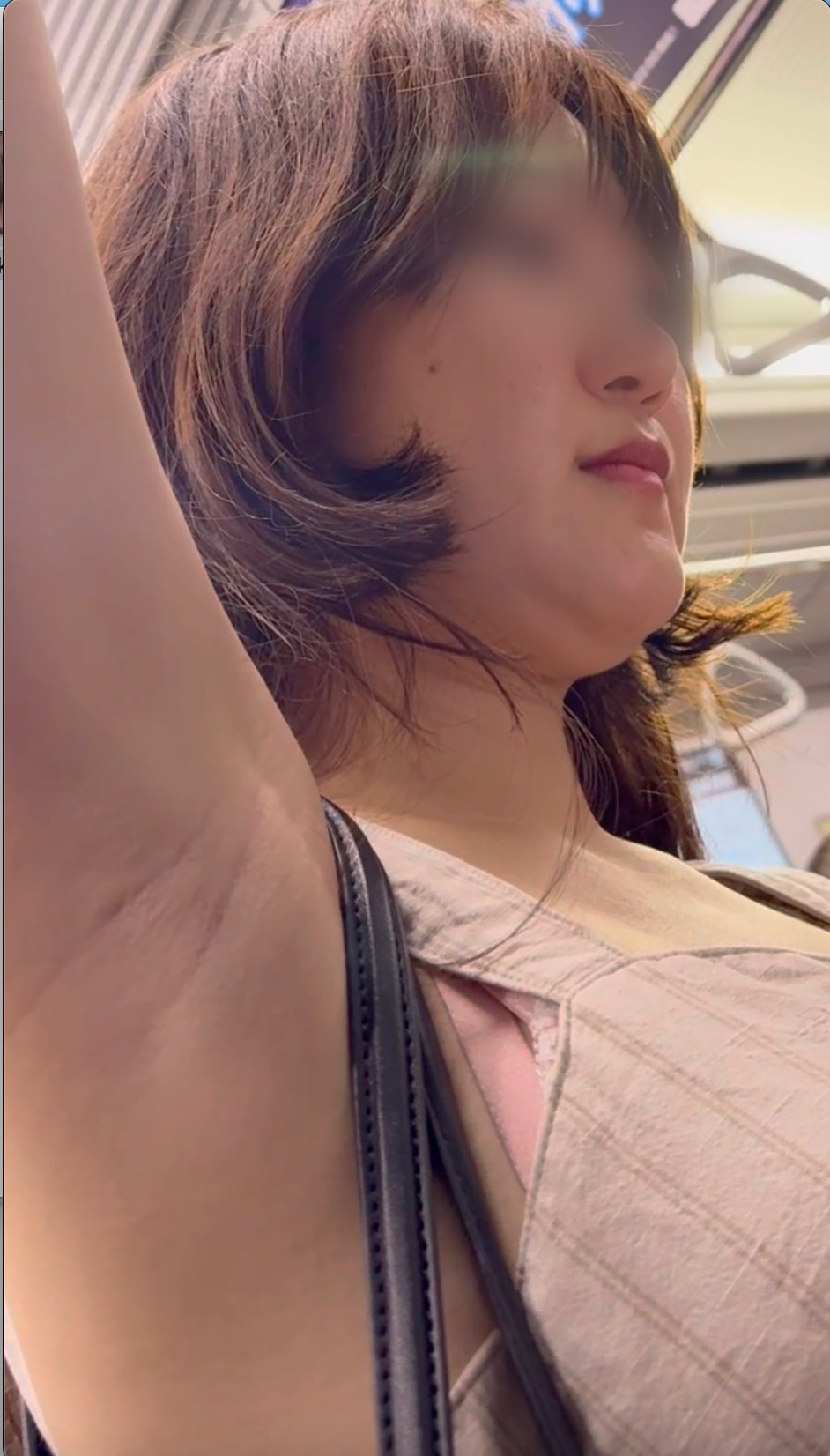 【再販】S級美人お姉さんの超接近エロすぎる脇全開