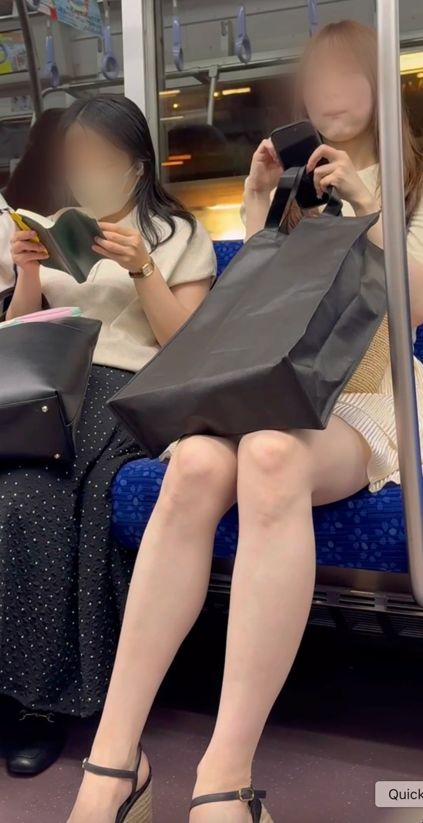 【再販】4名の超絶S級美人お姉さんの脚を堪能！生脚美脚を対面撮影