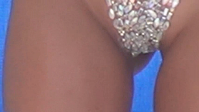 【再販】水着跡でわかる超食い込みタンガの Tバックダンサー