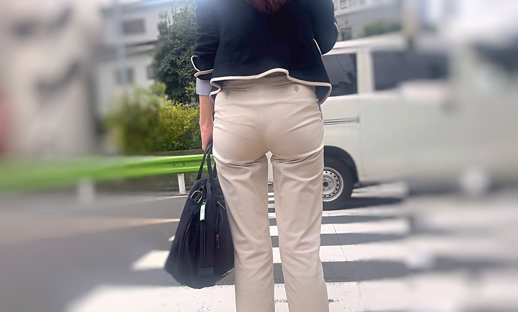 Pcolle PPV 上玉素人OLの美巨尻を堪能！ムニュつく自慢のエロケツと浮き出るTバックで男をワガママに挑発!