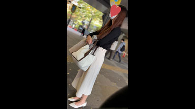 【5日間連続で逆さ撮り】2年ぶりに再降臨!あの綺麗系OLに再会しました!