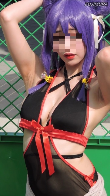 【再販】コスプレ2018夏形の良い美巨乳おっぱい谷間スタイルの良い体【動画】イベント編 4816と4801セット販売