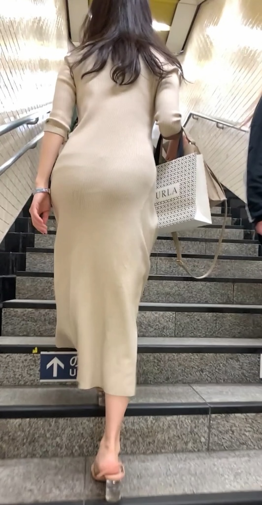 【再販】No.1386「Yラインが凄く良い!美しさを通り越したセレブ美女のプリ尻」