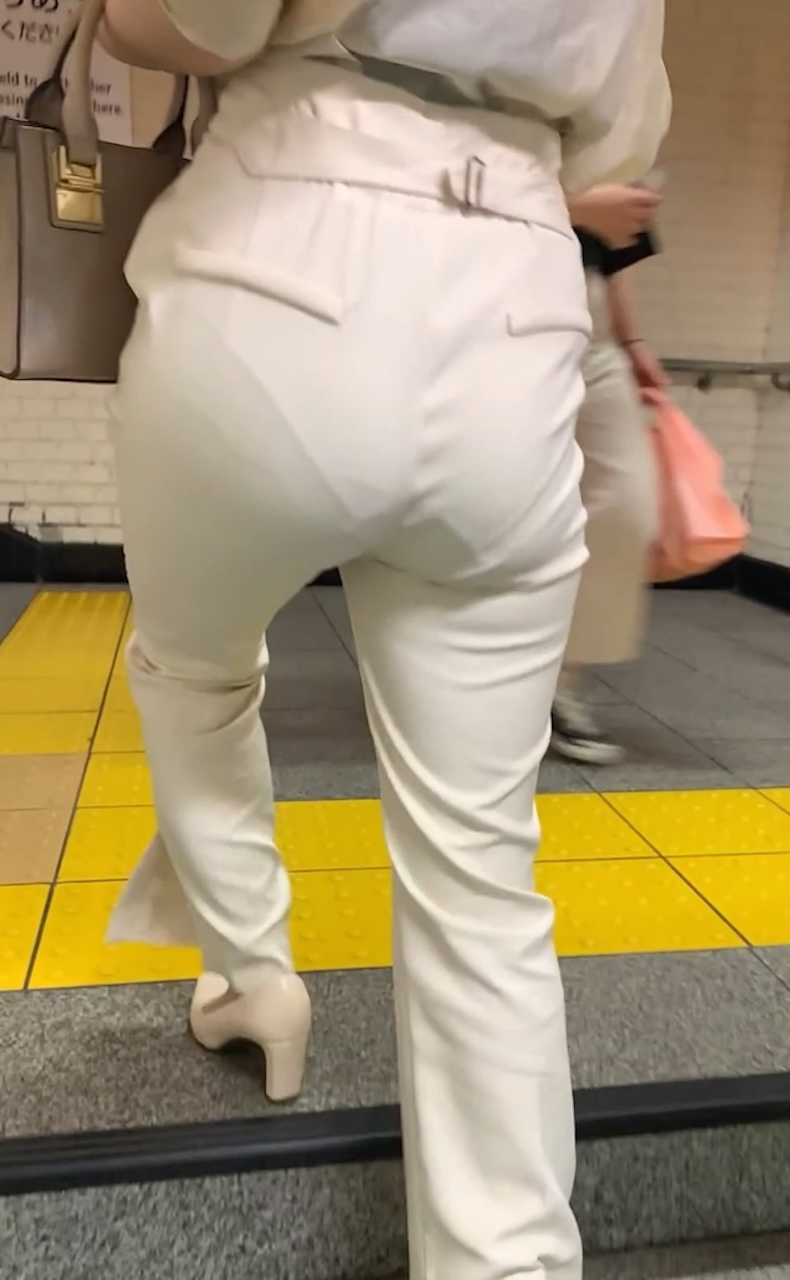No.1653「さすがにスケすぎ！ガチお嬢様風の美尻美女」