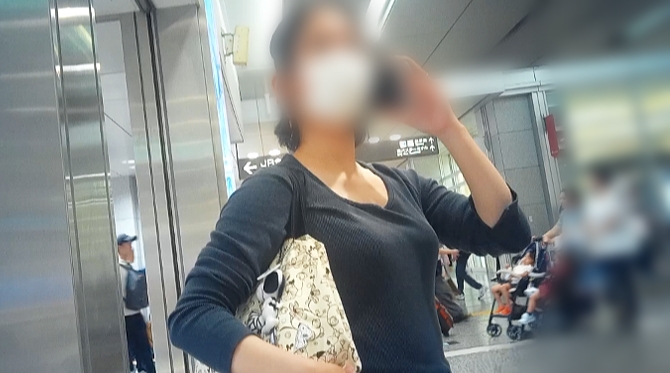 Pcolle PPV 2816016aa64e97bc5fa「ツンと上向きに反り返る美巨乳をパンパンに膨らませて待ち合わせする清楚系クビレ美人女子大生のたまらない卑猥ボディなど」（販売者：めっちゃリアル） サンプル画像