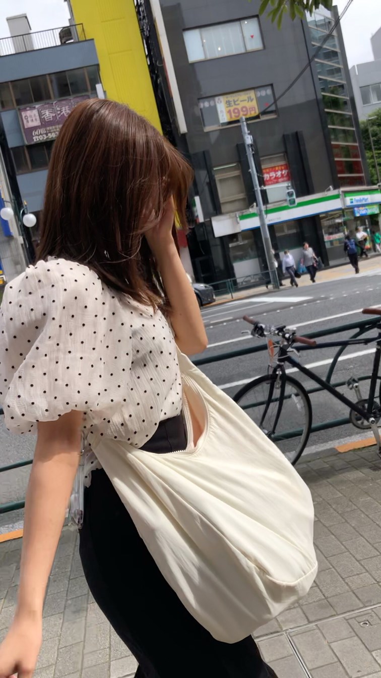 【横からの眺め361】清楚でセクシーなキレカワOLを追い回し!