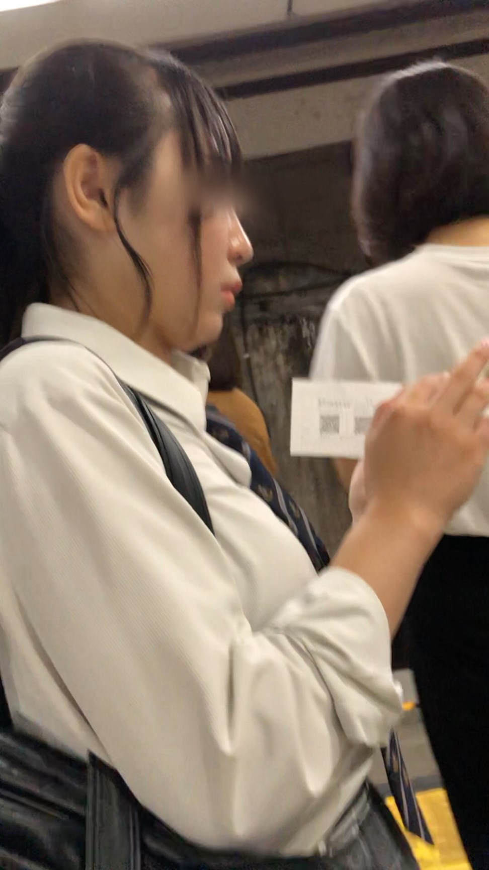 【放課後の眺め123】ムチムチボディのJKは推定Fカップ!