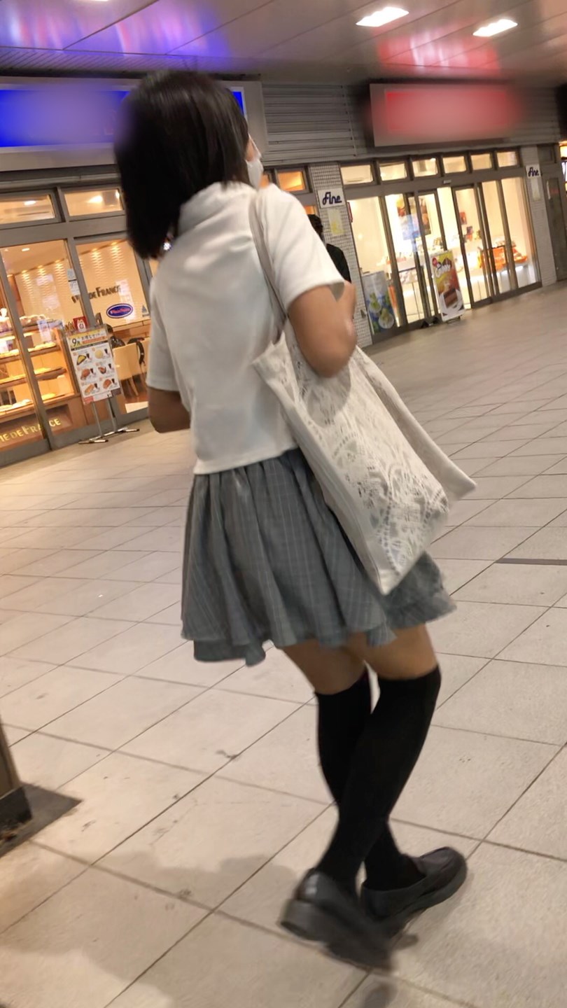 【放課後の眺め158】スタイル抜群の私服ＪＫに大興奮！！