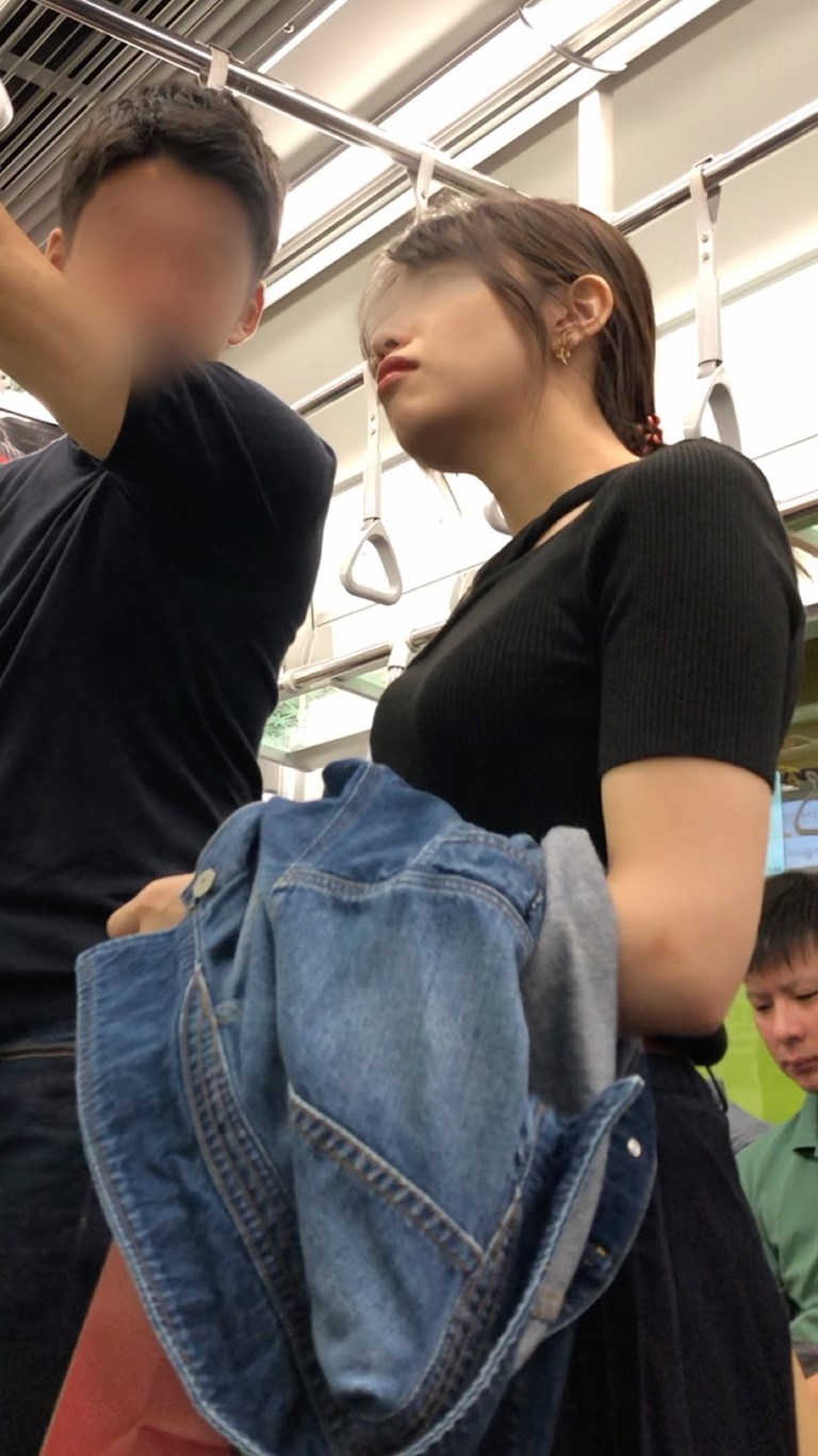 Pcolle PPV 【下からの眺め113】スリムなＯＬの隠れ巨乳を下から観察！