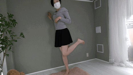 にんにん撮影会13 まじめすぎて言われるがまま…恥ずかしいポーズに応じる黒髪OLのおぱんつをこっそり撮影の術の巻