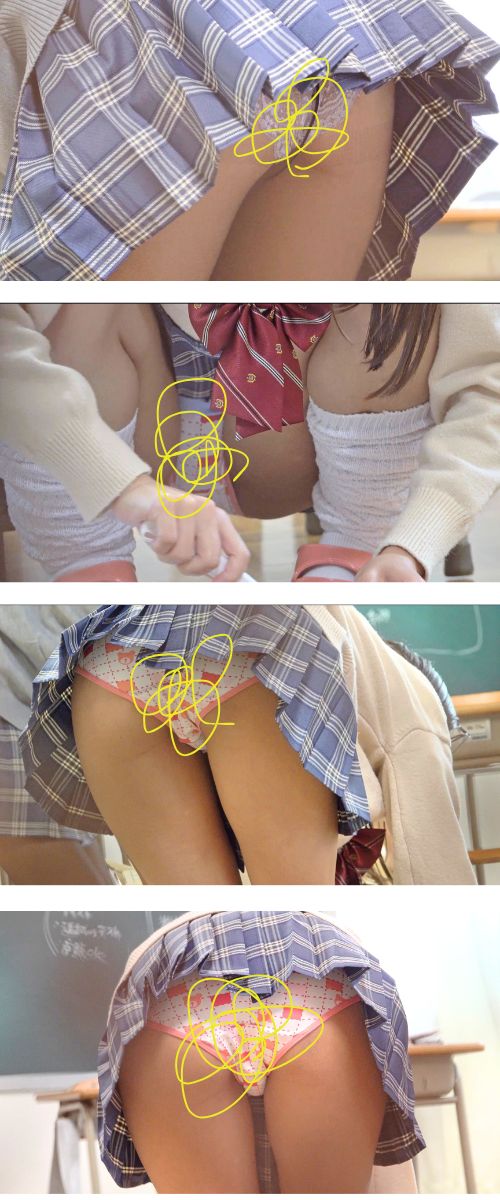 43ベビちゃん連れの先生パンモロ、掃除中の幼ぱんちゅ&黒スト