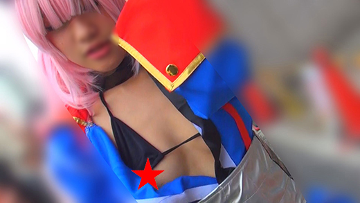エロ過ぎる露出大好きコスプレイヤーさんの野外コスプレ撮影ｗ青空のもとチクぽろ多発で通行人もドン引きする異次元の映像ｗ