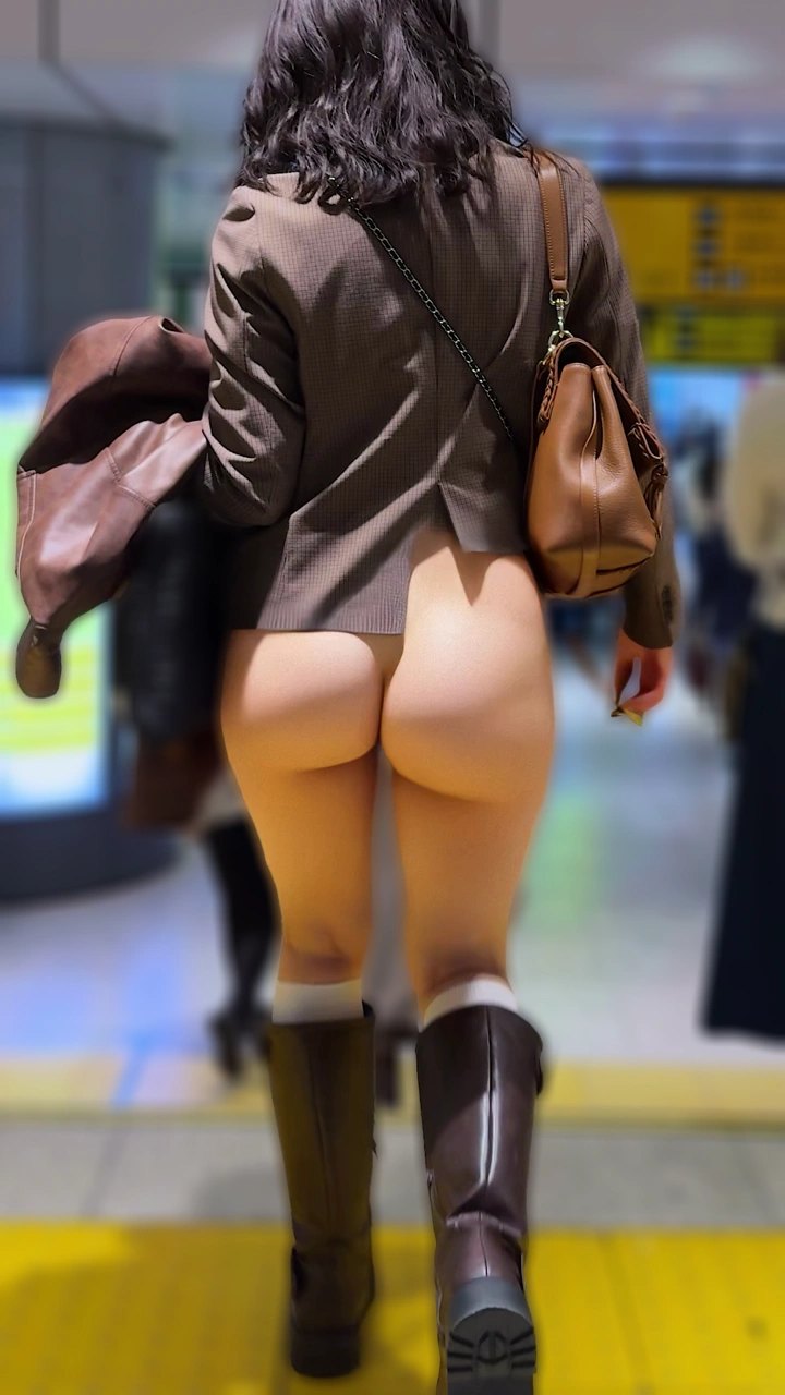 透視記録0033「派手系むちむち太もも女性のお尻を透視させていただいた」(全12名)