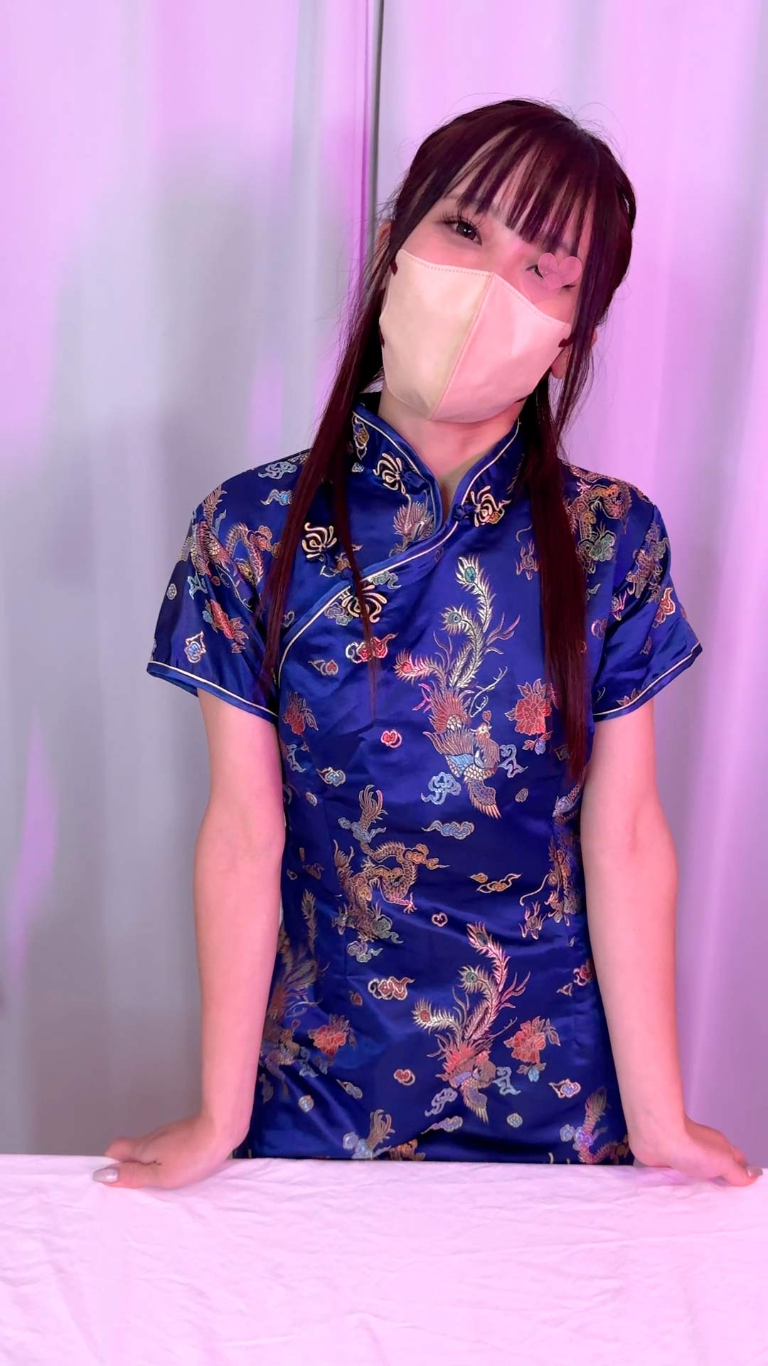 【メイドパンチラ逆さ撮り】ガルバ新店舗視察。Yuki*ちゃんのチャイナドレス姿と…day2【コンカフェ/ローアングル】