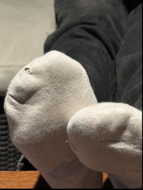 美人系jdさんパート2穴空き白靴下足裏とつま先プラス素足撮影足指動かし