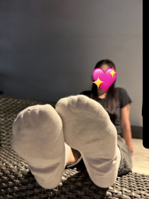 美人系jdさんパート2穴空き白靴下足裏とつま先プラス素足撮影足指動かし