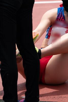 陸上競技 400m予選