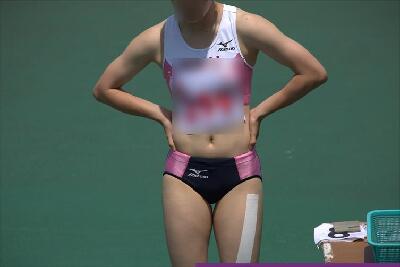 【再販】陸上競技 100mむっちりセパブル娘たちのレース終了前後を狙いました