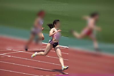 【再販】陸上競技 100mむっちりセパブル娘たちのレース終了前後を狙いました