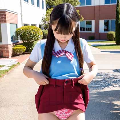 【動画】S級美少女お着替え見せつけパンチラ!