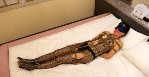 【再販】縛りとバイブ挿入したまま一夜を過ごす