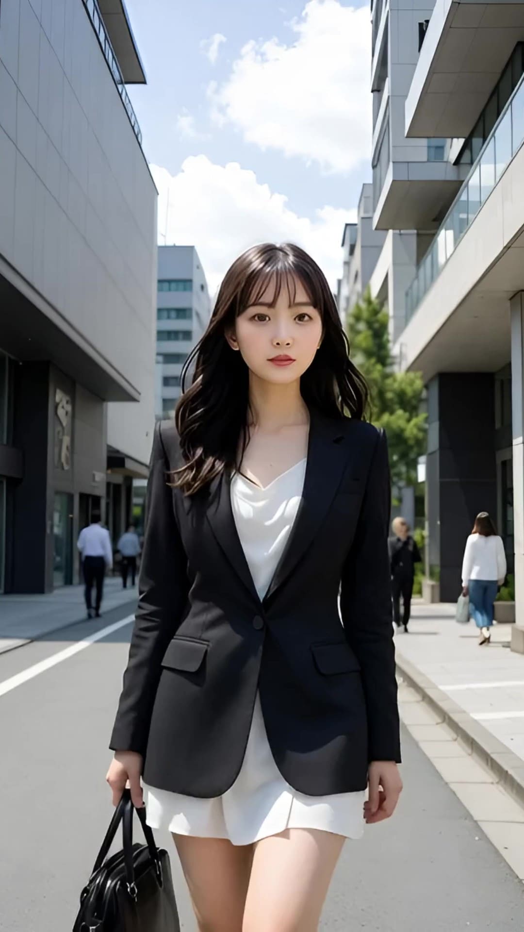 魔法のイタズラで下着姿に…街角のハプニング集