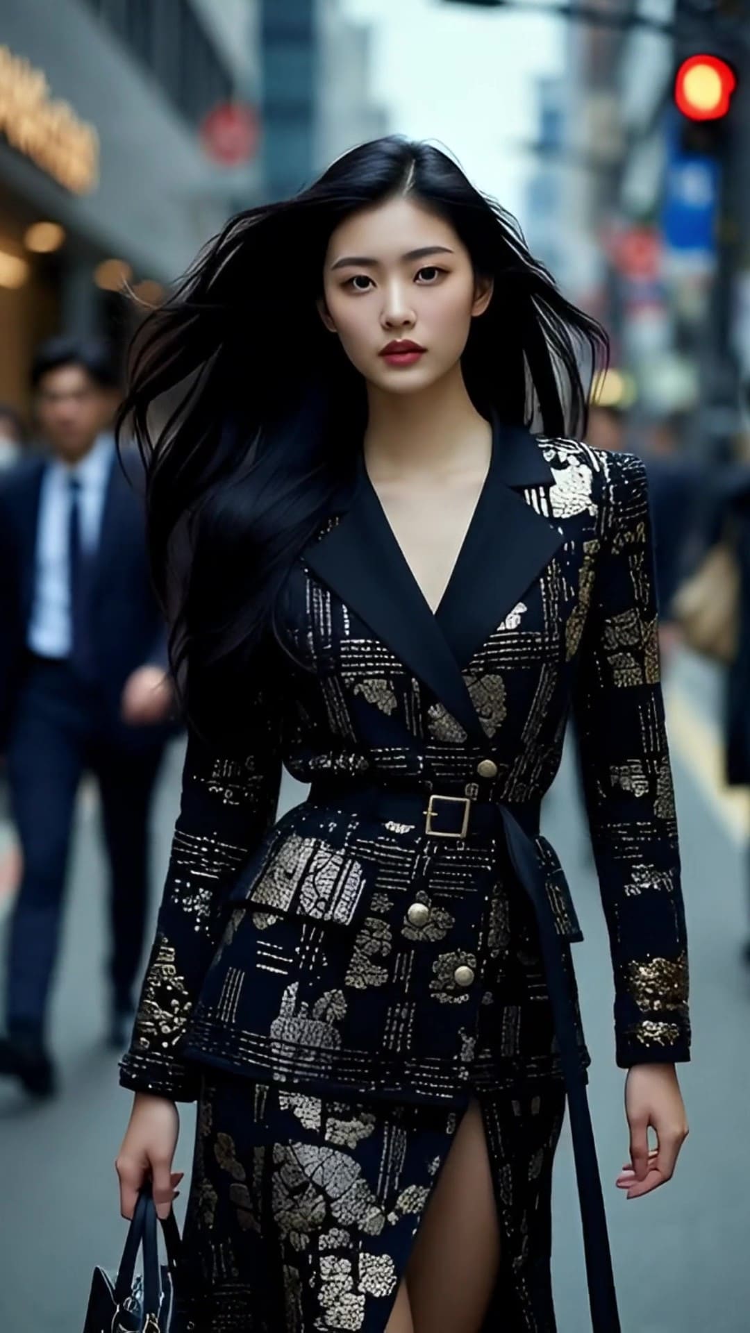 魔法のイタズラで下着姿に…街角のハプニング集