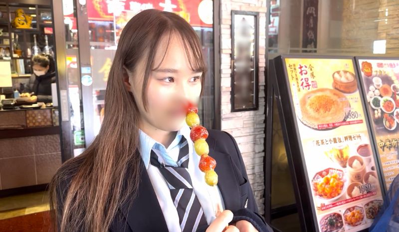 横浜中華街デート 超S級美人な横浜のえみちゃん...カレシ裏切りおじとデート後に濃厚エッチ【前編】
