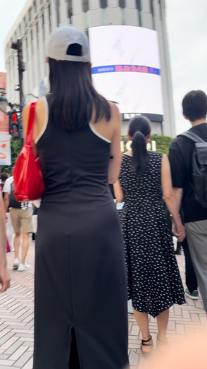 タイトスカート女子コレクションVol.26 薄手のワンピースのボディライン♡背中丸見えの桃尻セクシーワンピース