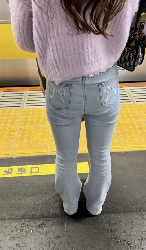 デニム女子コレクションVol.86 エロデニムのアパレル系ギャルのムチムチデニムのムービー