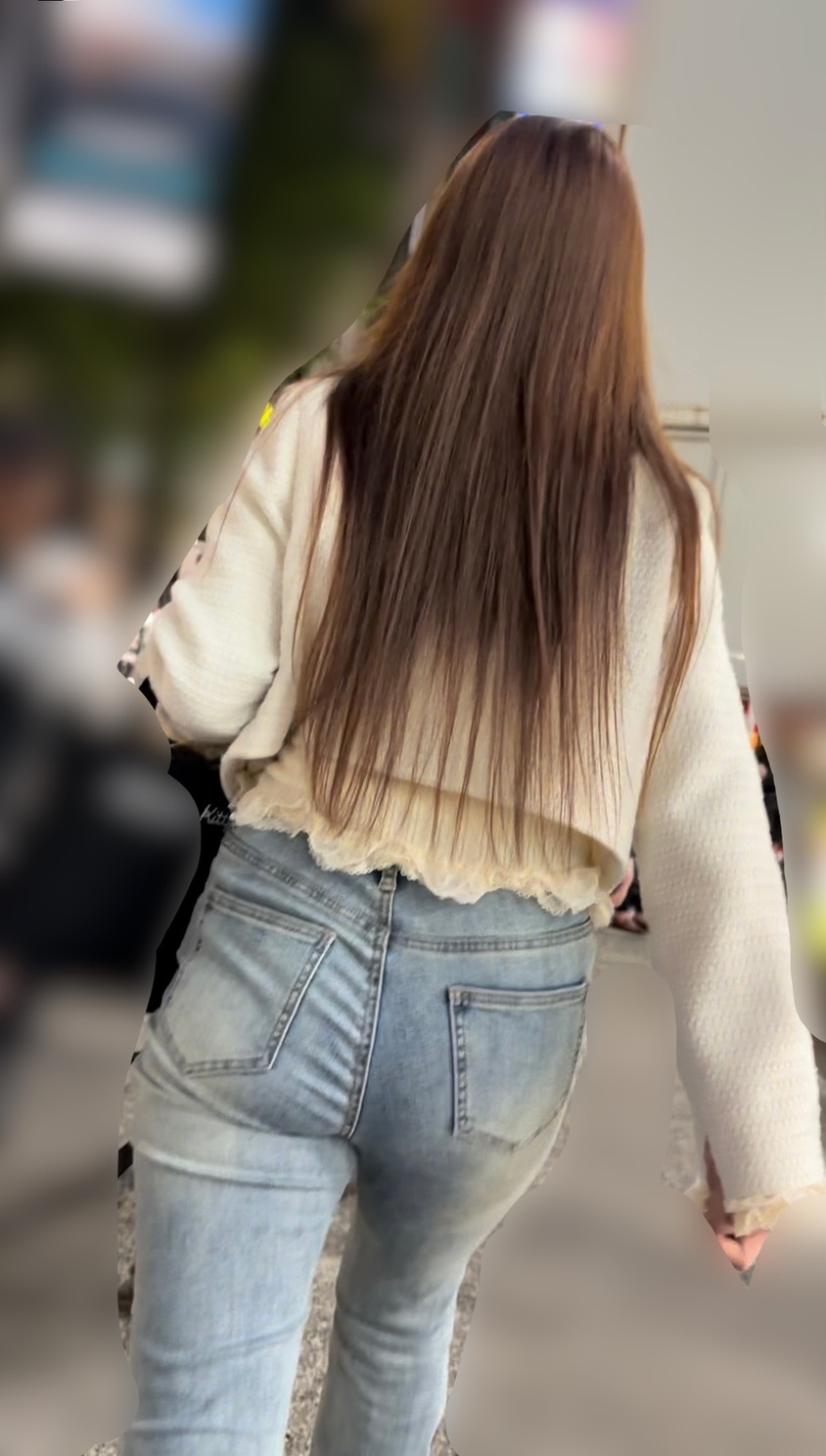 デニム女子コレクションVol.165 スレンダー美デニムの美脚お姉さん２連発！