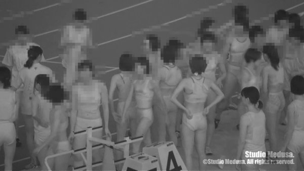 赤外線モノクロ動画で見る陸上女子Vol.4(ナイター編)