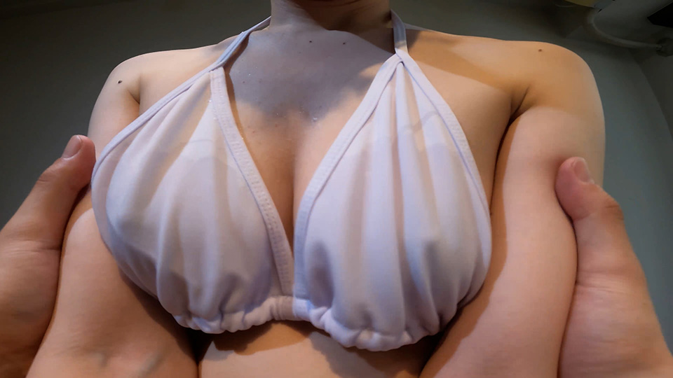 【特別サンプル】汗だくビキニ美女をバイブ攻め　セクハラに抵抗しながらも喘ぐ魅惑のマーメイド