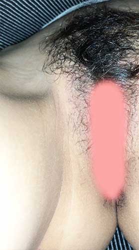 【SS美人まさかのノーパン!!しかも未処理の剛毛だった!!】特殊機材で撮影→超接写!高画質!