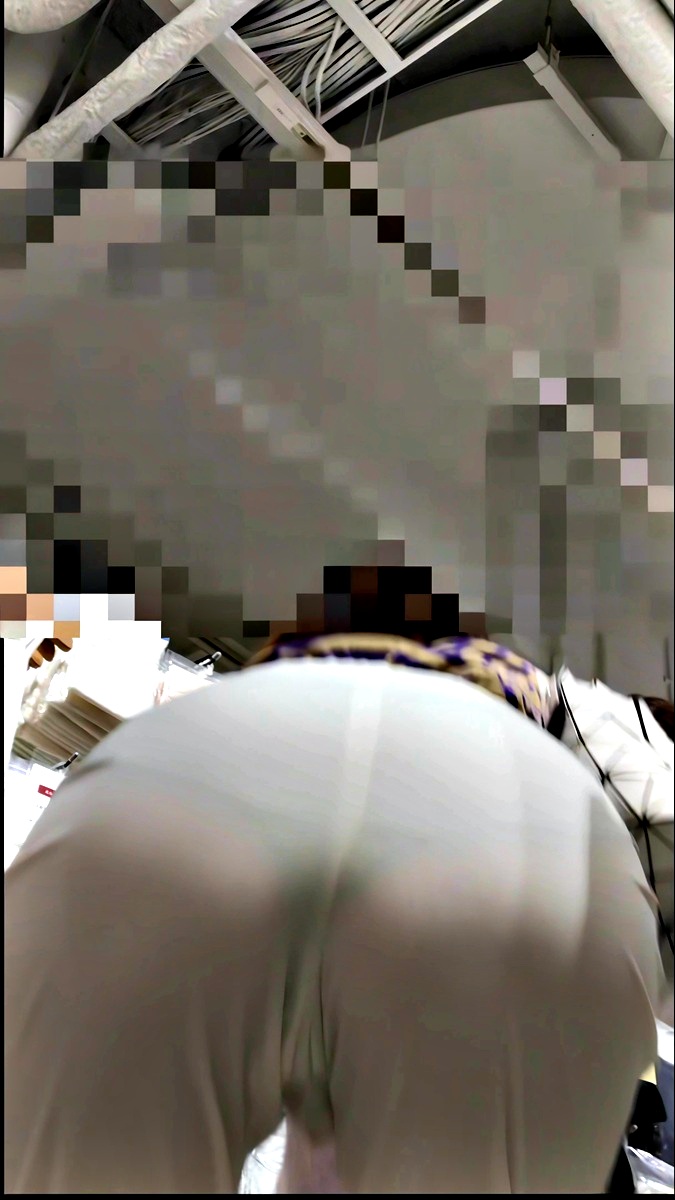 【再販】ヤバいぐらいに透けた尻③
