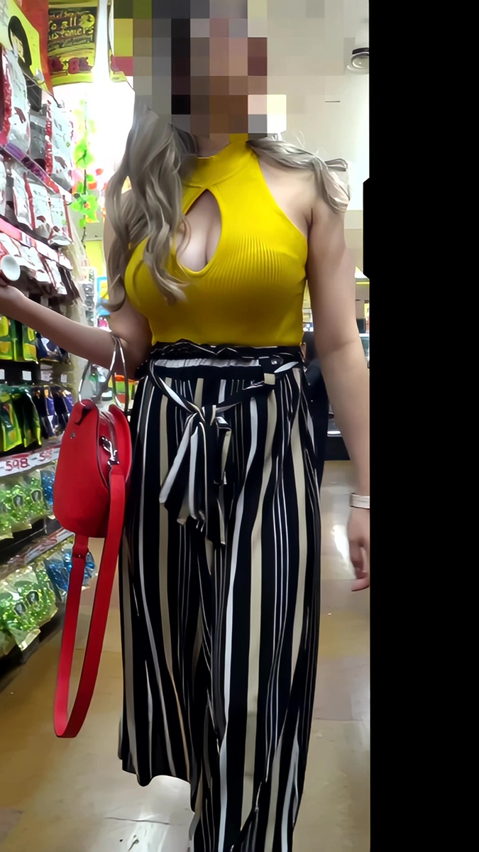 【再販】164巨乳を見せつけてくるギャル