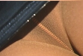 【再販】黒ミニスカパンスト生パンツ黒ずみ!CGvol.42