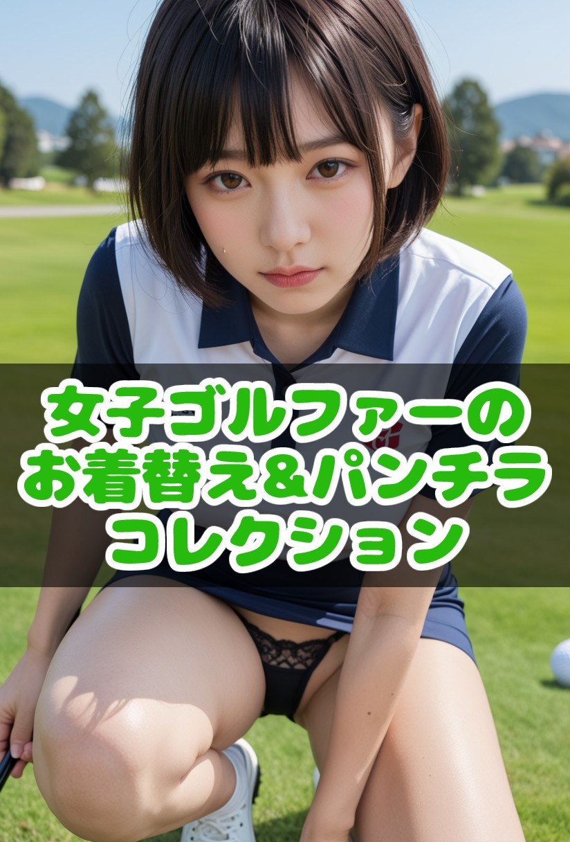 女子ゴルファーのお着替え&amp;パンチラコレクション