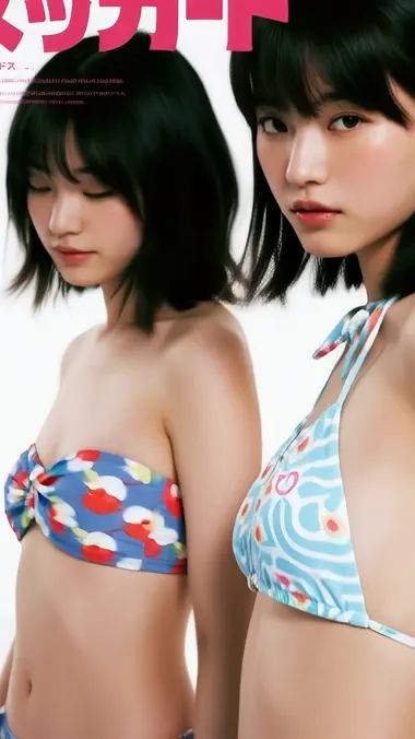 【動画】飛び出す「乳くらべ」マガジン スレンダー美女たちの濃密クロスオーバー 24組(48人) 前編