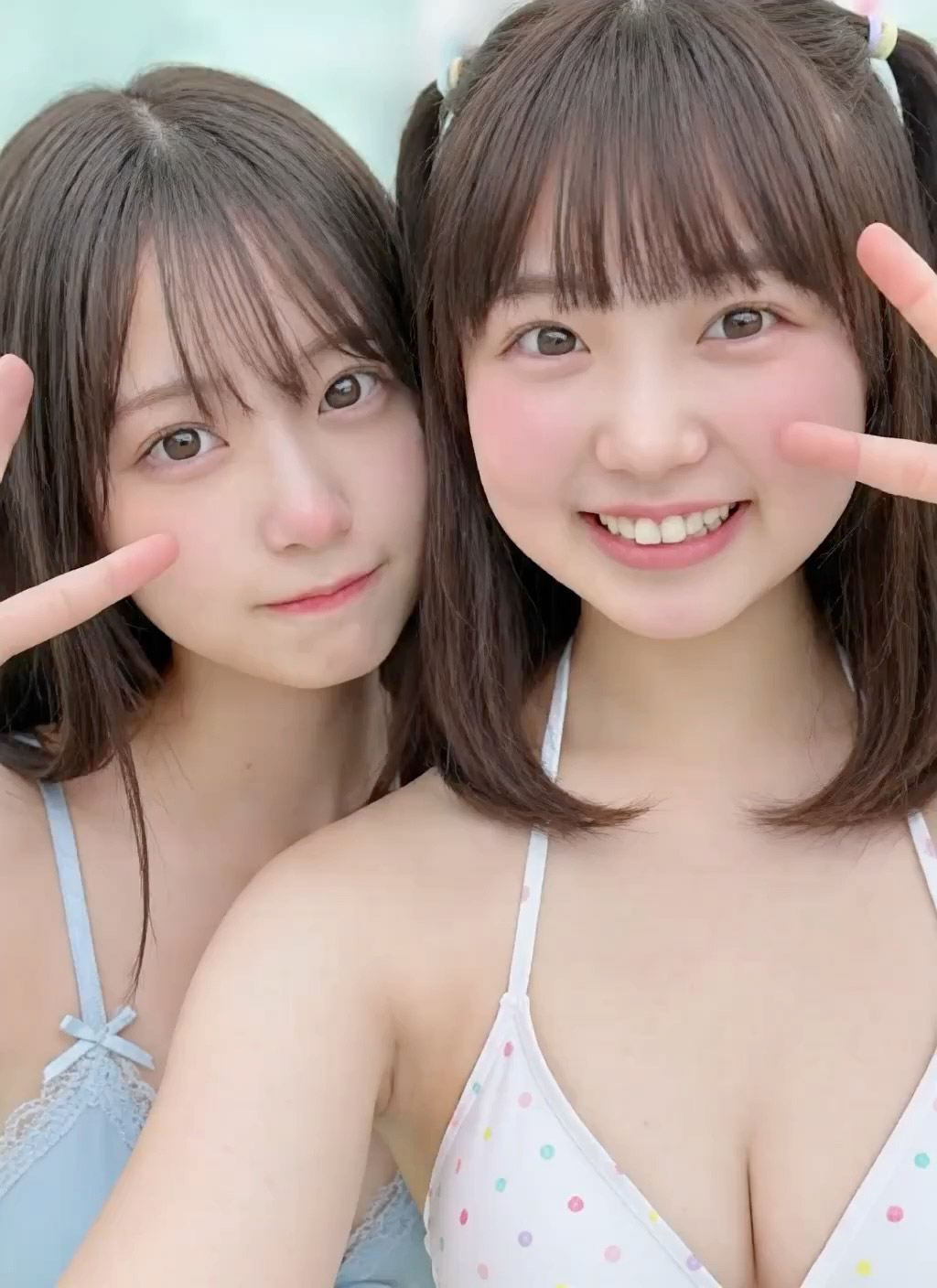 【動画】総勢51人！仲良し女子二人組にナンパ即ぶっかけ！ 前編