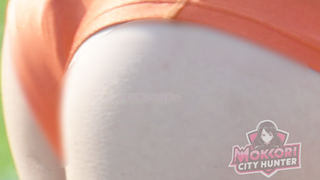 【再販】【モッコリ100mリレーTWL美女】オレンジパンツEP1 第一走者がエロすぎてモッコリ!