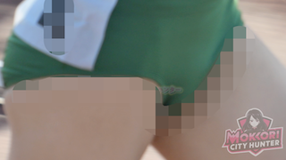 【再販】【モッコリ100mリレーTWL美女】アンカーEP1 意地の走りにモッコリ!