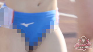 【再販】【モッコリ100mリレーTWL美女】アンカーEP1 意地の走りにモッコリ!