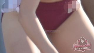 【再販】【モッコリ100mリレーTWL美女】アンカーEP1 意地の走りにモッコリ!