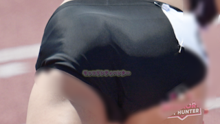 【再販】【モッコリ100m走WCS美女】禁断のアングルEP6 シンプルが1番もっこり!