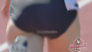 【再販】【モッコリ100m走WCS美女】禁断のアングルEP2 至近距離すぎてモッコリ!