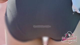 【再販】【モッコリ100m走WCS美女】禁断のアングルEP2 至近距離すぎてモッコリ!