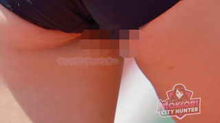 【再販】【モッコリポール高跳びWCS美女】禁断のアングルEP9 黒パンツからはみ出るグレーPが最高!