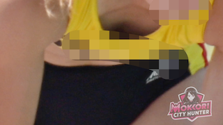 【再販】【モッコリポール高跳びWCS美女】禁断のアングルEP12 絶対的女王様の胸ちらにモッコリ!