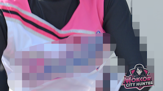 【再販】【モッコリJDチア】ヒナギクピンクEP5 美脚ハイキックでアンスコ透け透けでモッコリ!